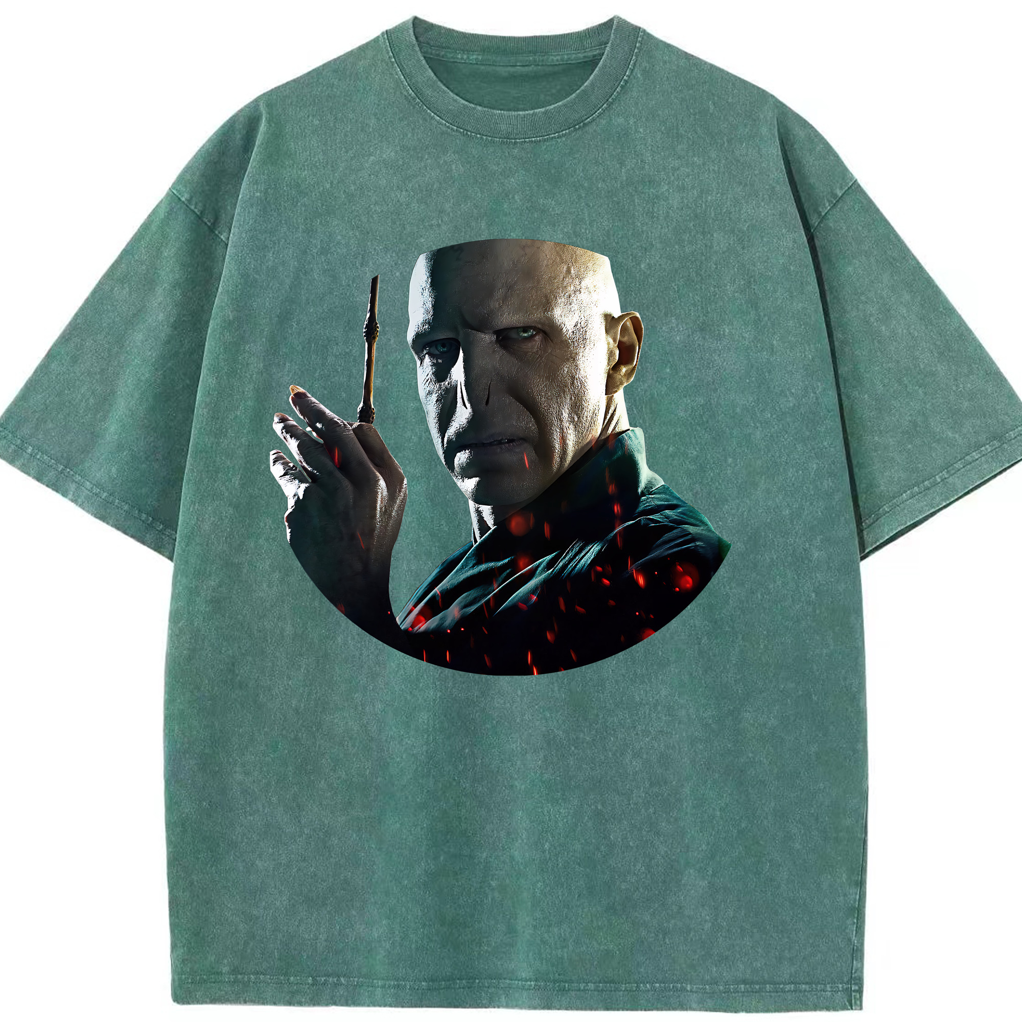 （画像用） Harry Potter ハリー・ポッターシリーズ 綿100% ヴィンテージ風 半袖Tシャツ（フロントプリント）